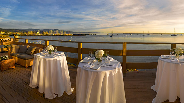 Mavericks Event Center Elegant Event Setup With Bay Views