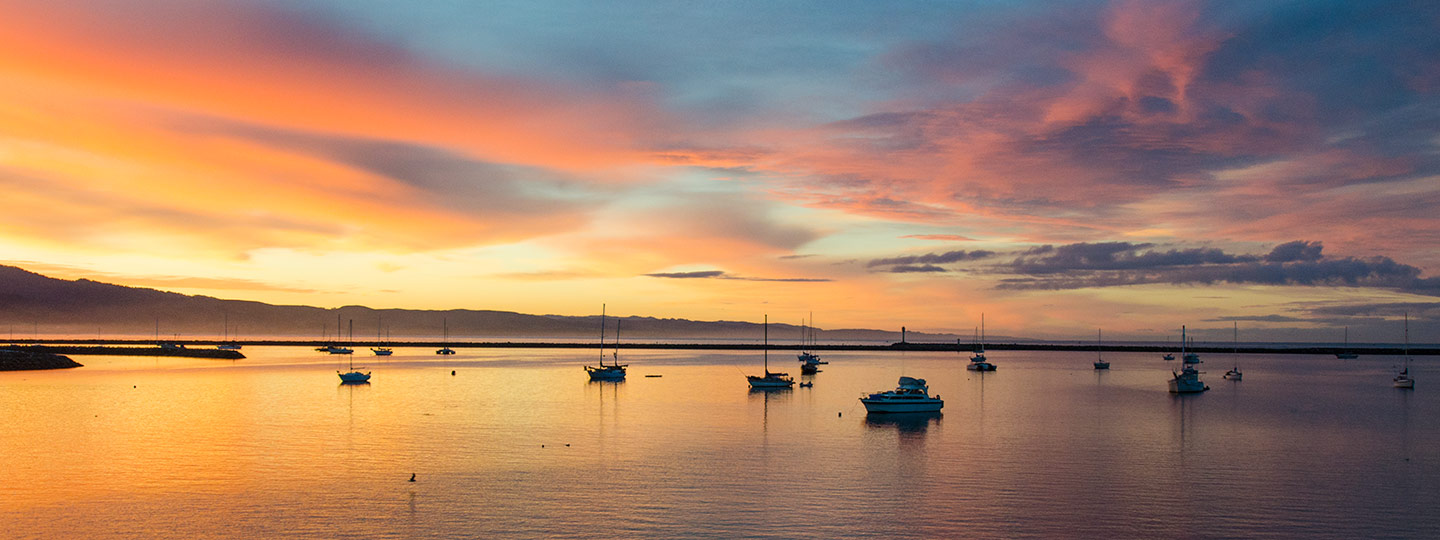 Pillar Point Harbor At Sunrise From Inn at Mavericks