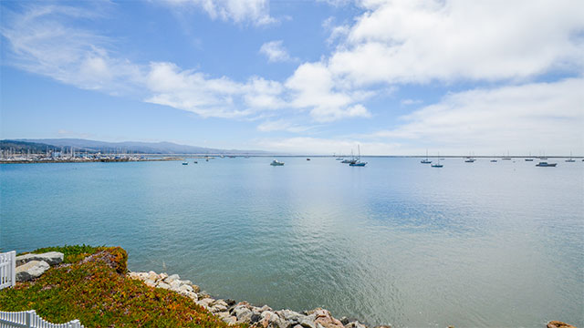 Expansive Bay Views From The Balcony Of A Room At Inn at Mavericks