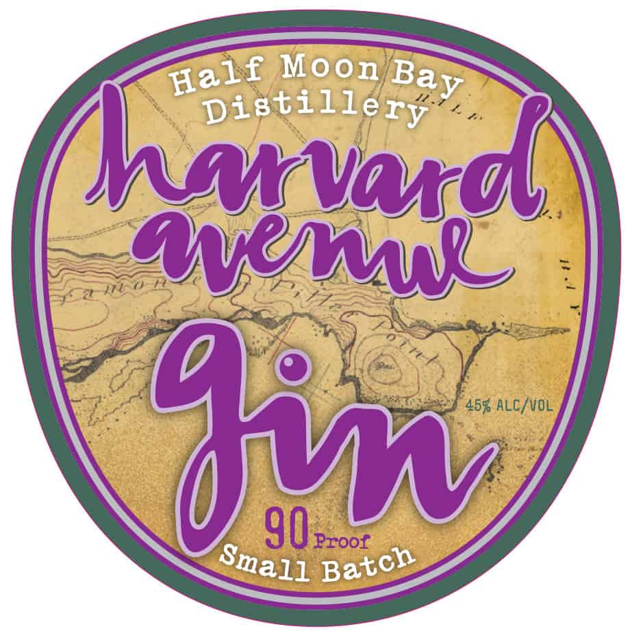 Harvard Avenue Gin Crafted By Half Moon Bay Distillery Harvard Avenue Gin Crafted By Half Moon Bay Distillery