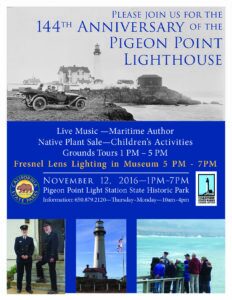144th Anniversary of the Pigeon Point Lighthouse
