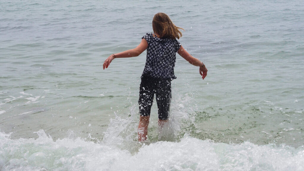Splashing In The Ocean At Moss Beach - Fitzgerald Marine Reserve Splashing In The Ocean At Moss Beach - Fitzgerald Marine Reserve